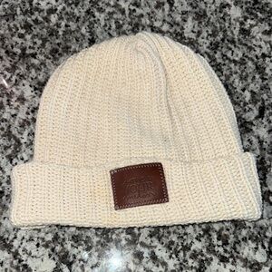 Love Your Melon Cream Knit Beanie